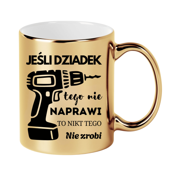 Kubek biały prezent dla Dziadka urodziny dzień babci i dziadka N275